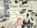 RARE VINTAGE 1958 CHET BAKER W/SHANK,FREEMAN LP - PACIFIC JAZZ - PJ-1202 MONO