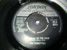 The Ronettes Walking) In The Rain 1965 UK 45 LONDON copy in Mint - condition.