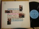 ANGEL S-35783 MILSTEIN Beethoven Violin Concerto LEINSDORF BLUE 1962 NM