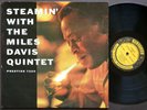 MILES DAVIS Steamin' LP PRESTIGE 7200 NJ RVG DG MONO John Coltrane Red Garland