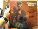 Stallone  COBRA Movie Soundtrack vinyl RECORD  Lp  w/Hype sticker
