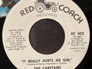 The Carstairs It Really Hurts Me Girl Story Northern Soul Promo Orig. 45 1973 NM