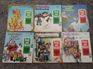 Children's Christmas Books/ RPM Records - 5 Peter Pan Book/ Record Package Sets 