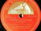 Furtwängler. Schubert (Symphony 8). HMV DB 9538-40 (3). NM(-)