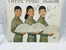 THE KIM SISTERS THEIR FIRST ALBUM MONUMENT RECORDS MLP-8022 VINYL RECORD Signed