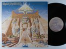 IRON MAIDEN Powerslave EMI LP VG++ uk textured cover