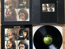 THE BEATLES - LET IT BE 1970 APPLE BOX SET WITH BOOK PCS 7096 RED APPLE 2U/2U