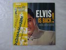 Elvis Presley Elvis Is Back  RCA RVP-6213 Japan  VINYL LP OBI