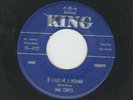 ROCKABILLY - MAC CURTIS - IF I HAD ME A WOMAN - HEAR -1956 KING