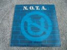 N.O.T.A. - Same 1985 USA LP RABID CAT 1st with Insert   PUNK/KBD