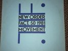 New Order - Movement - 1981 Original Vinyl LP Fact 50 B Music Town House