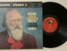 Brahms Violin Concerto Heifetz Reiner CSO LP vg++ 1958 RCA Victor LSC-1903
