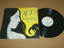 AGO FOR YOU LP 1ST PRESS FULL TIME HISPAVOX SPAIN EDITION 1982 ITALO DISCO FUNK