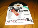 DAVID BOWIE Cat People rare italian DJ special cover vinyl 7