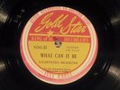 78 RPM -- Lightning Hopkins, Gold Star 616. E/V Blues