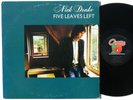 NICK DRAKE Five Leaves Left LP original 1976 US Antilles near mint vinyl