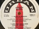 Jackson Sisters - I Believe In Miracles Extended Version 12” 1987 Urban