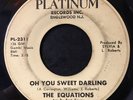 60s Sweet Soul 45 THE EQUATIONS Oh You Sweet Darling ALL PLATINUM listen