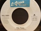 70s Funk Boogie 45 TIME this town / in a little while E.GROOVE listen
