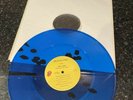 The Rolling Stones Hot Stuff Crazy Mama Black Spot Blue Vinyl Record Promo 1976