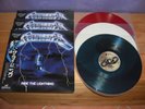 Metallica - Ride the Lightning - Japan OBI Colored Vinyl  - 3 LP RED WHITE BLUE