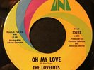 70s Sweet Soul 45 THE LOVELITES Oh My Love / This Love Is Real UNI listen