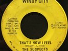 70s Sweet Soul 45 THE SUSPECTS That's How I Feel / Here I Am WINDY CITY listen