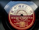 1835/ RAY NOBLE-Let me give my happiness to you-Three wishes-78rpm Schellack