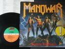 Manowar ?– Fighting The World LP VINYL HEAVY METAL 1987 790 563-1 Grave Digger