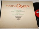 Angel 35484 Michael Rabin Wieniawski Concerto & Bruch Scottish Fantasy 1958 ED1