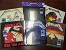 Set of ALL 6 SEALED Metallica Walmart Exclusive Vinyl LP Records + Name Plate