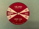 JOHNNY CASH I GOT STRIPES COLUMBIA 78 CANADA ONLY 1959