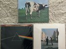 PINK FLOYD 3 QUADRAPHONIC import LP atom heart mother - dsotm - wish U were here