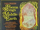 J.R.R. TOLKIEN | POEMS AND SONGS OF MIDDLE EARTH RARE 1967 VINYL LP 1ST PRESS NM