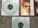 DAVID BOWIE - SPACE ODDITY RARE RYKODISC 2 DISCS  ON CLEAR VINYL & OBI EX