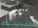 MC Solaar SIGNED Qui sème le vent, 2021 vinyl repress, dedicacée