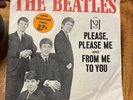 RARE  1963 BEATLES 45 single record vinyl VJ-581 ‘Please Please Me’ & Pic Sleeve