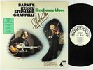 Barney Kessel/Stephane Grappelli - Limehouse Blues LP - Black Lion VG+ Autograph
