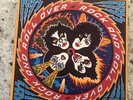 Kiss Rock And Roll Over NBLP 7037 Album With Stickers Casablanca Records LP 1976