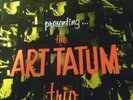 Presenting The Art Tatum Trio  - Record MG V- 8118 - First Press '57- EX