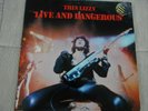 Thin Lizzy Double LP Live and Dangerous 1978 Warner Brothers