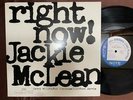 JACKIE McLEAN RIGHT NOW BLUE NOTE BST 84215 STEREO JAPAN Vinyl LP