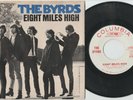 GARAGE PSYCH w PIC SLEEVE - BYRDS- EIGHT MILES HIGH- HEAR -1966 PROMO COLUMBIA