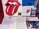 The Rolling Stones Beggars Banquet 1983 Fan Club 45 Passport Membership? Pin Etc