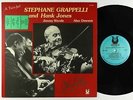 Stephane Grappelli & Hank Jones - A Two-Fer LP - Muse VG++ Autograph