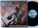QUARTZ Stand Up And Fight MCA LP VG+ uk with lyric sheet insert ##