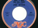 JOE HICKS Don't It Make You Feel Funky AGC Rare Northern Soul 45 Hear