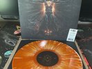 IN FLAMES - CLAYMAN, 20TH ANN Orange White Splatter Vinyl LP + 10