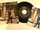 John Lennon / Watching The Wheels  / Capitol 2010 US 45 w PS & Postcard / NM+