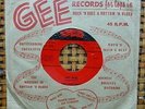 Cleftones 45 RPM on Gee 1957 Hey Babe (Doowop) NM